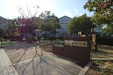 敷地に隣接する「上土室北公園」