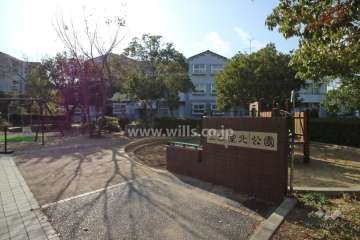 敷地に隣接する「上土室北公園」