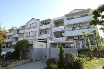 高槻阿武山二番街東Ｅ05号棟の外観（北西側から）２