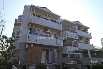 高槻阿武山二番街東Ｅ06号棟の外観（北東側から）