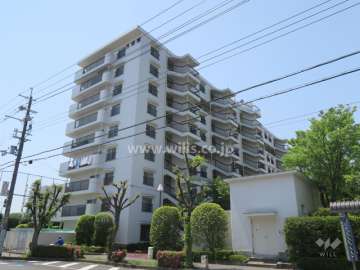 ニチモグリーンタウン茨木5番館の外観（北東側から）