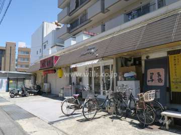 棟内に店舗部分