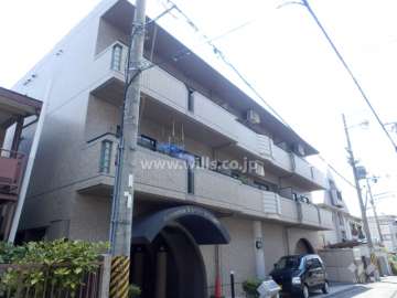 ロマネスク豊中蛍池の外観（北東側から）