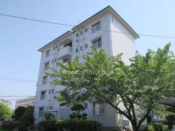 平田住宅1号棟の外観（北西側から）