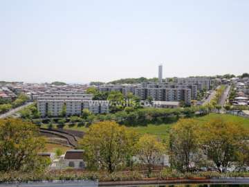 陽和台第3住宅の遠景