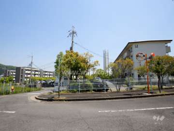 陽和台第3住宅14号棟の遠景