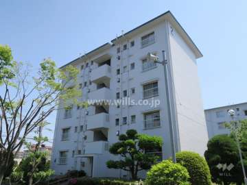 平田住宅2号棟の外観(北西側から）