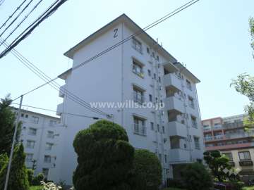 平田住宅2号棟の外観（北東側から）