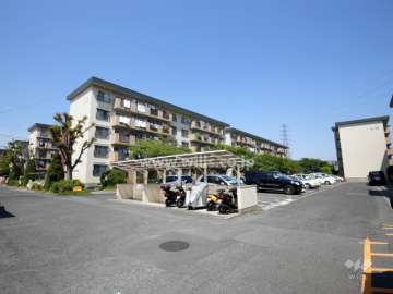 茨木安威団地の全景