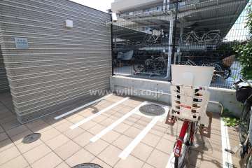来客用駐輪場