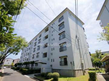 富田第二住宅64棟の外観（北西側から）