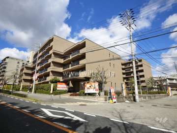サンリーノ逆瀬川野上サウスコートの全景