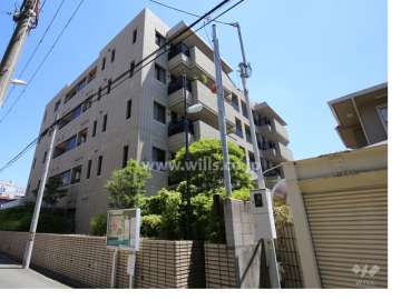 グランフォルム豊中岡町の外観（南西側から）