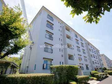 富田第2住宅65号棟の外観（北西側から）