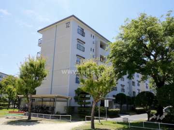 富田第二住宅72棟の外観（北東側から）