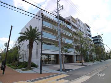 ファインシティ甲子園ノースコートの外観（北西側から）