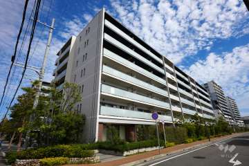 ファインシティ甲子園サウスコートの外観（南西側から）
