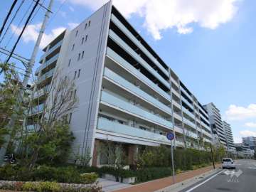 ファインシティ甲子園サウスコートの外観（南西側から）