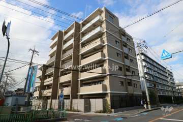 ディモア茨木新中条パークフロントの外観（南東側から）