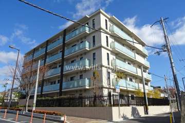 ルネグラン夙川北名次の外観（南西側から）