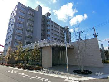 リッツ御影の外観（北東側から）