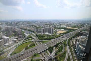 42階スカイガーデンからの眺望（南西方向）