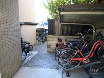 敷地内自転車置場