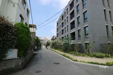 敷地南側の前面道路