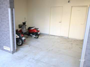 バイク置場