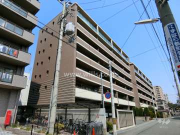 ローレルコート六甲記田町の外観（南西側から）