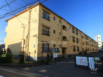 ハイムト富田南棟の外観（北東側から）