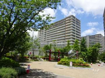 ミリカ・テラス2街区の遠景（南東側から）