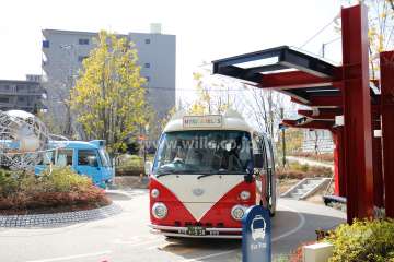 専用シャトルバス