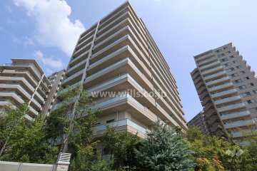 ミリカ・テラス1街区の外観(西側から)