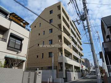 エヌヴィ御影中町の外観（南西側から）