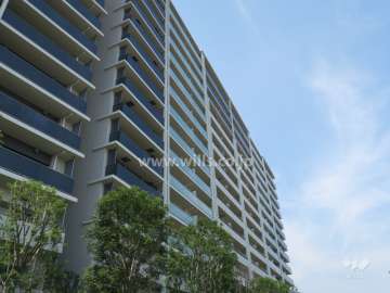 ローレルスクエア健都ザ・レジデンス　セカンドステージ棟のマンション外観（南側から）