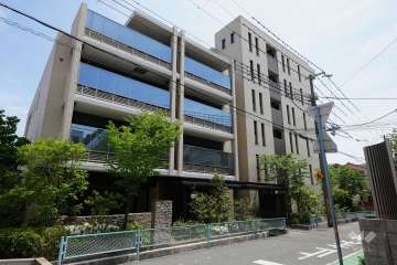 ジオ西宮北口瓦林町の外観（北西側から）