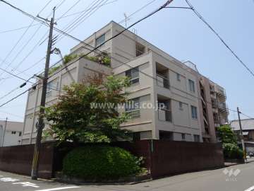 桜ヶ丘コーポラスの外観（北東側から）