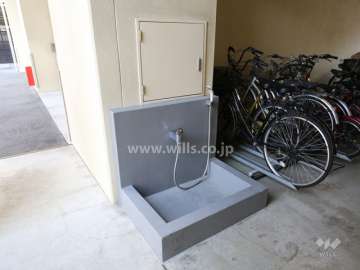 ペット足洗い場