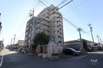 ユーハウス第2正徳の外観（北東側から）