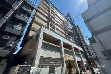 サンパーク今池の外観(北東側から)