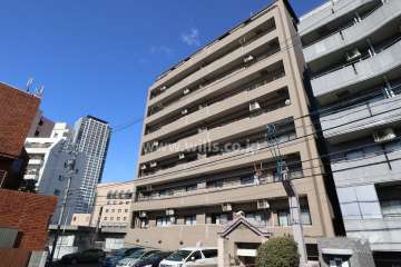 グランドメゾン菊坂町の外観(南東側から)