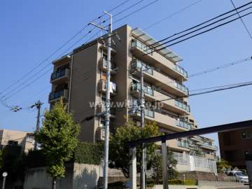 藤和東豊中ホームズの外観（南西側から）