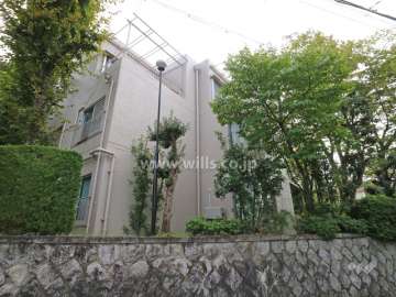 城山パークハイツの外観（西側から）