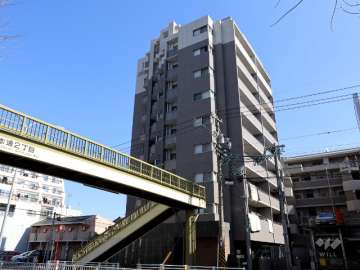 グランマノワール覚王山東の外観（南側から）