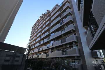 ユーステージ香流参番館の外観（北東側から）