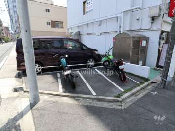 バイク置き場
