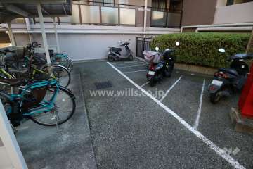 バイク置き場