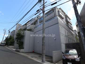 パルシオ本山鹿子町の外観（北西側から）