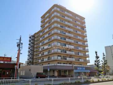 千種通スカイマンションの外観（北西側から）